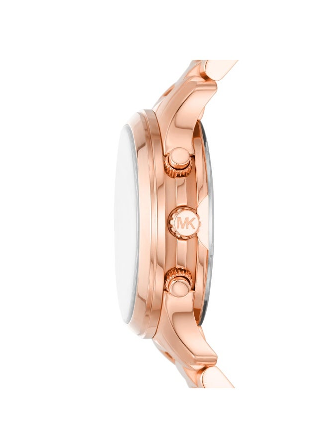 Michael Kors Women Runway Rose Gold Quartz Watch MK7327 - Image 3