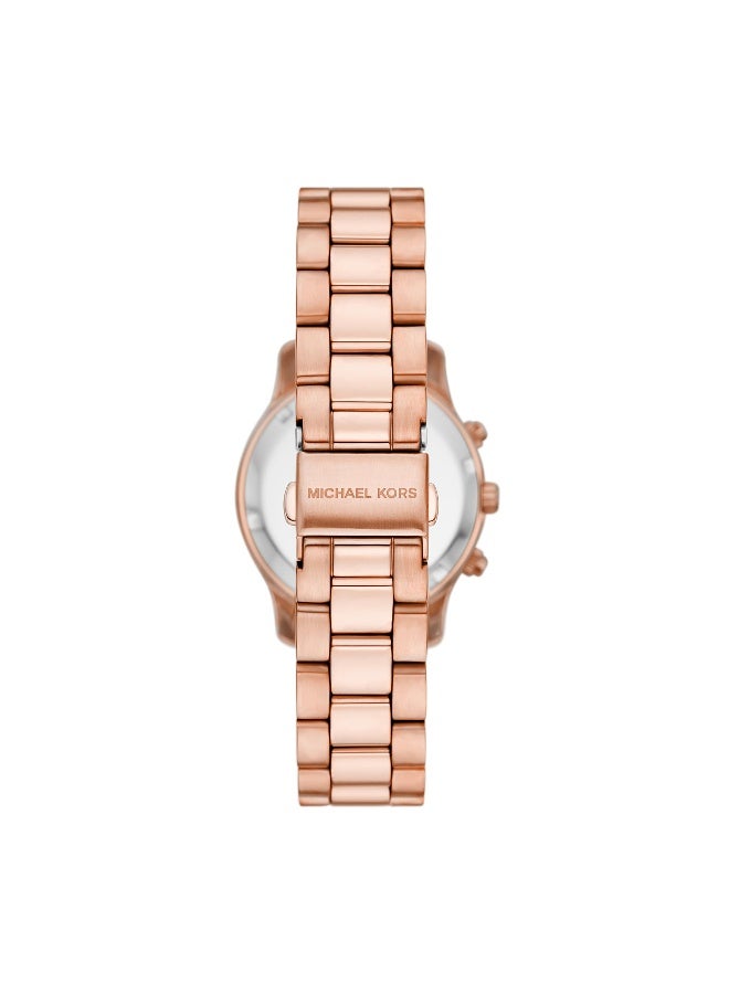 Michael Kors Women Runway Rose Gold Quartz Watch MK7327 - Image 4