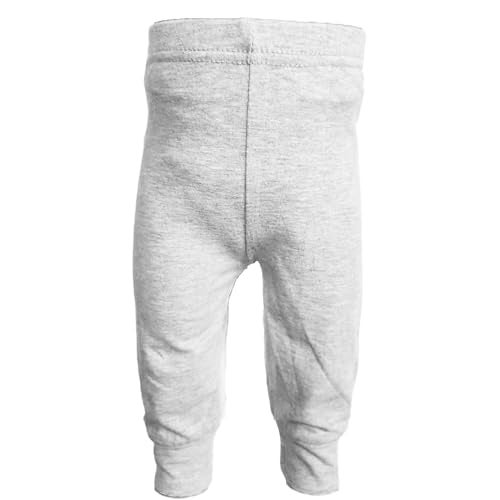 123 Bear Infant and Toddler Soft Cotton Spandex Boys and Girls Pants Multipacks (Black 2, Newborn) - Image 4