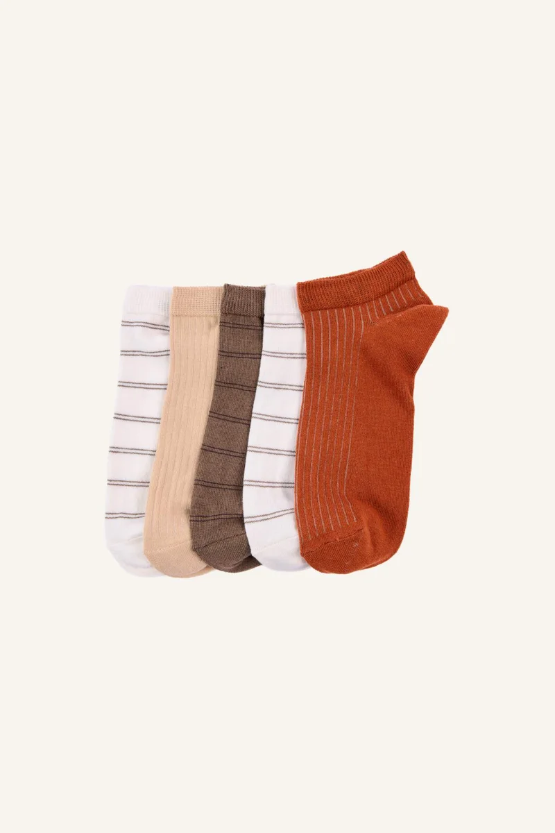 Man 5 Piece Short Socks