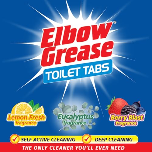 Elbow Grease Toilet Tabs Lemon Fresh Fragrance 5's - Image 2