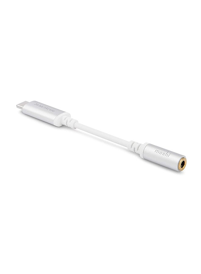 موشي كابل محول صوتي رقمي بمنفذ USB-C أبيض - Image 3