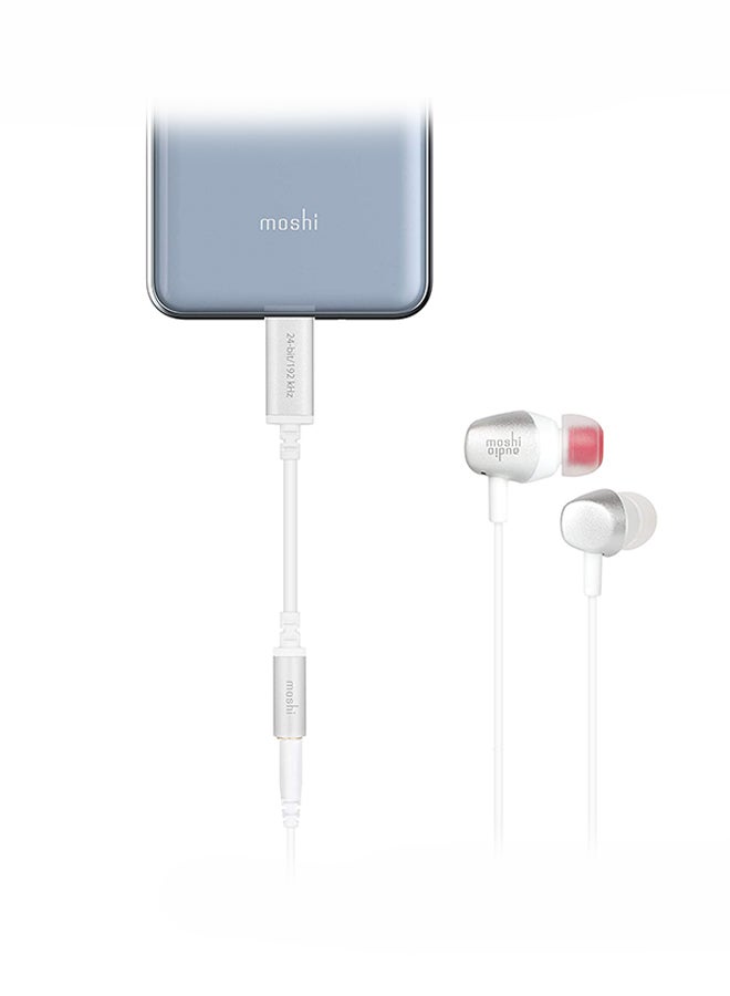موشي كابل محول صوتي رقمي بمنفذ USB-C أبيض - Image 4