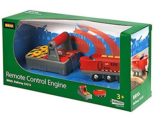BRIO World 33213 - Remote Control Train Set | Wooden Toy for Kids | Enhances Logical Thinking | Compatible Railway Toys | Ideal for Ages 3 and Up - Image 3