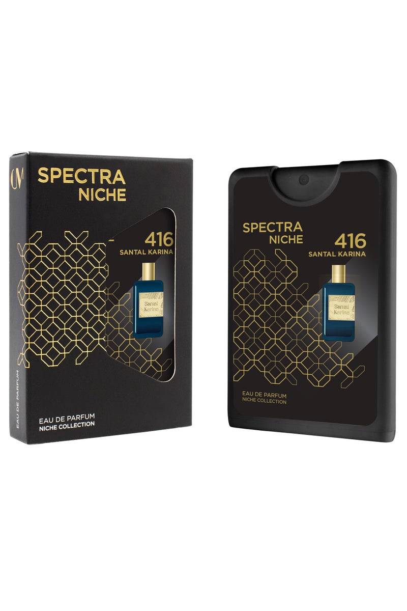 سبكترا عطر بوكيت نيتش 413 سانتال كارينا او دي بيرفيوم للجنسين - 18مل - Image 1