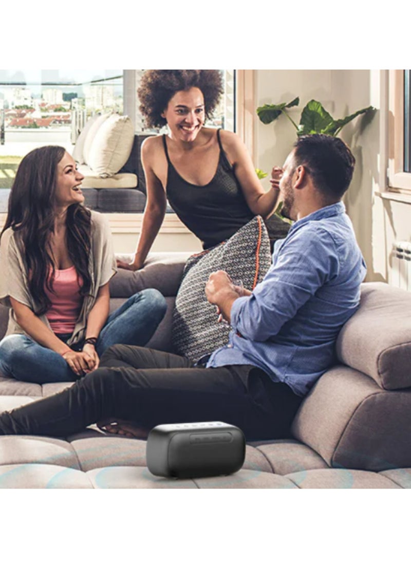 Monster Altavoz Bluetooth S150, Strong Bluetooth 5.4, IPX7 Waterproof Wireless Speaker, Support Sulti-Channel Connection, HD Hands-Free Calling, Compact Design Bluetooth Speakers - Image 5