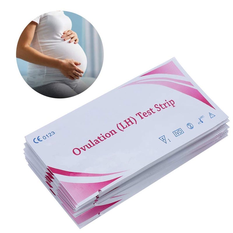klarako Portable and Easy to Use Ovulation LH Test Strip Pregnancy Home Urine Detection Sticks(10pcs) - Image 4