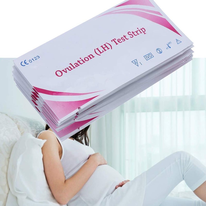 klarako Portable and Easy to Use Ovulation LH Test Strip Pregnancy Home Urine Detection Sticks(10pcs) - Image 5