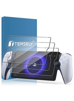 Tersely 【3 Pack】 Tempered Glass Screen Protector for Sony PS5 Playstation Portal Remote Player 8 inch - PlayStation 5, Ultra Clear, Anti-Fingerprint, Easy to Install  - Image 1