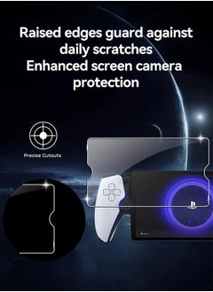Tersely 【3 Pack】 Tempered Glass Screen Protector for Sony PS5 Playstation Portal Remote Player 8 inch - PlayStation 5, Ultra Clear, Anti-Fingerprint, Easy to Install  - Image 4
