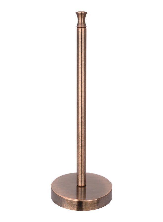 Akicon Paper Towel Holder Stand for Kitchen Countertop & Dining Room Table (Antique Copper, Modern) - Image 1