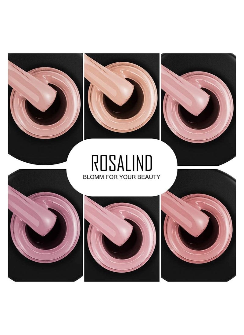 Rosalind ROSALIND Gel Nail Polish Set Nude 15ml  - Image 2