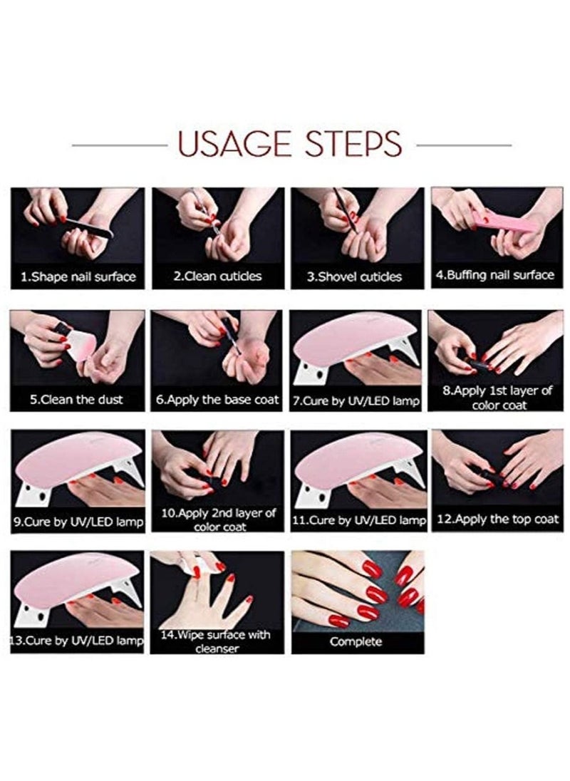 Rosalind ROSALIND Gel Nail Polish Set Nude 15ml  - Image 5