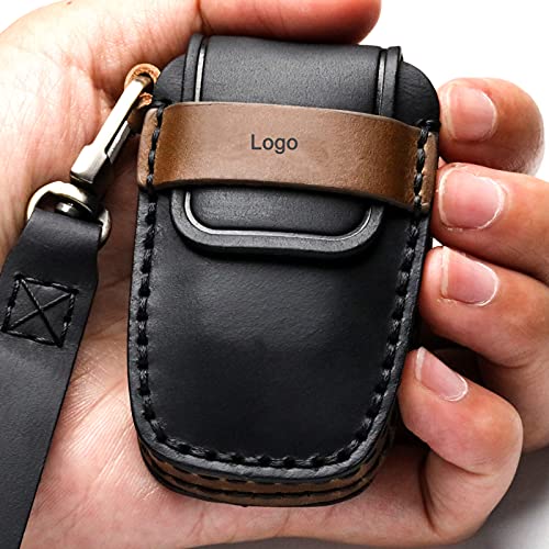 LYGKMU Car Key Fob Cover Case Compatible with Toyota Keyless Remote Control 2022、2021、2020、2019、2018、2017、2016 RAV4 Camry Corolla Avalon Tacoma Highlander 4Runner Tundra Prius Prado etc.（BN-Black） - Image 5