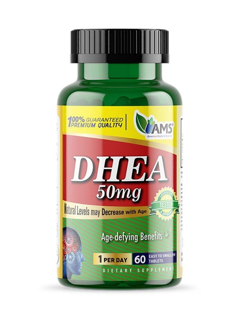 AMS DHEA 50mg Capsules 60’s