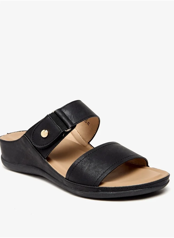 Flora Bella By Shoexpress Women Solid Slip-On Sandals