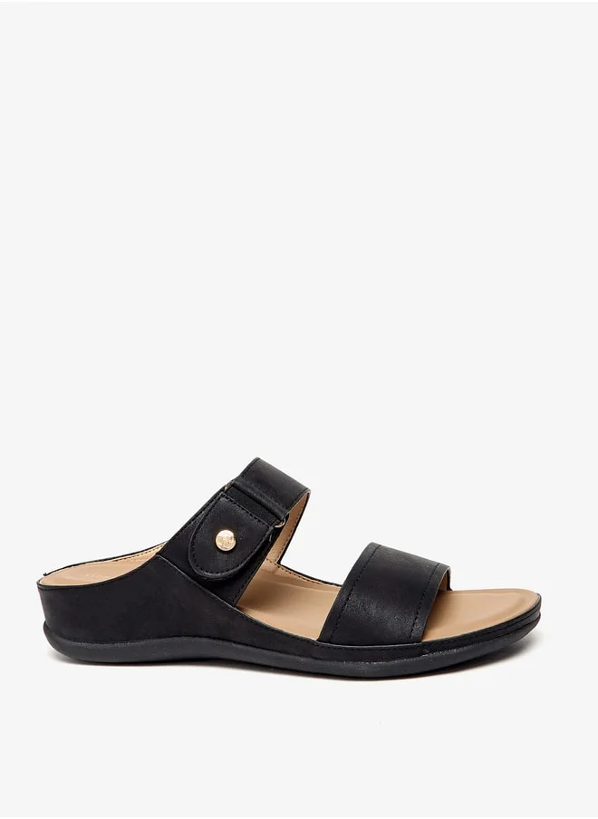 Flora Bella By Shoexpress Women Solid Slip-On Sandals