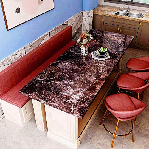 Nasmodo Granite Marble Wallpaper for Kitchen Furniture,Walls, Table top, Kitchen Slab, Floor, Wallpapers for cupboards, Door Sticker (Sandstone, 60 * 300cm) - Image 2