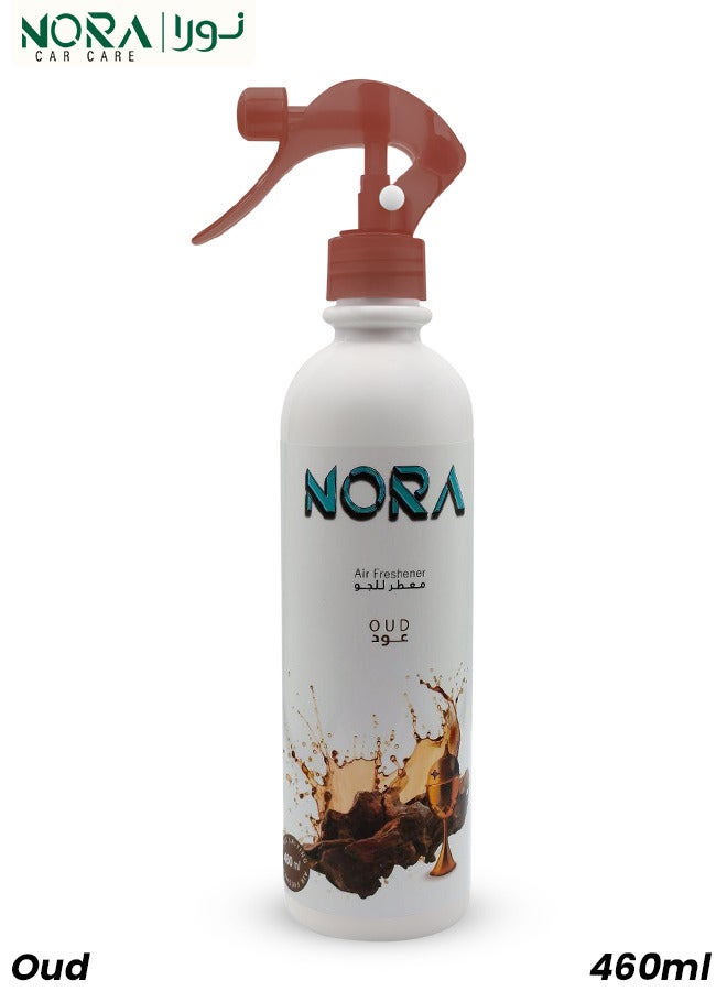 NORA Oud Air Freshener Spray 460ML Long-Lasting Fresh Scent for Home and Office - Image 1