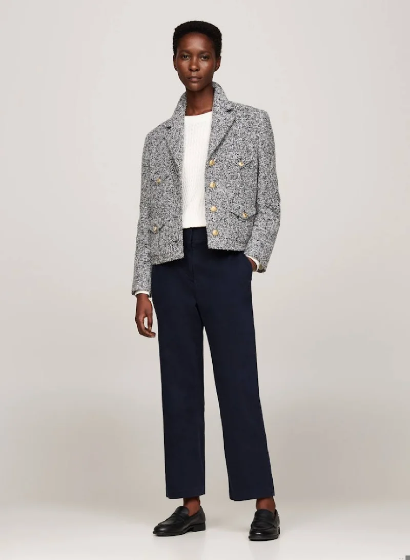 TOMMY HILFIGER Stretch Cotton Slim Straight Chinos