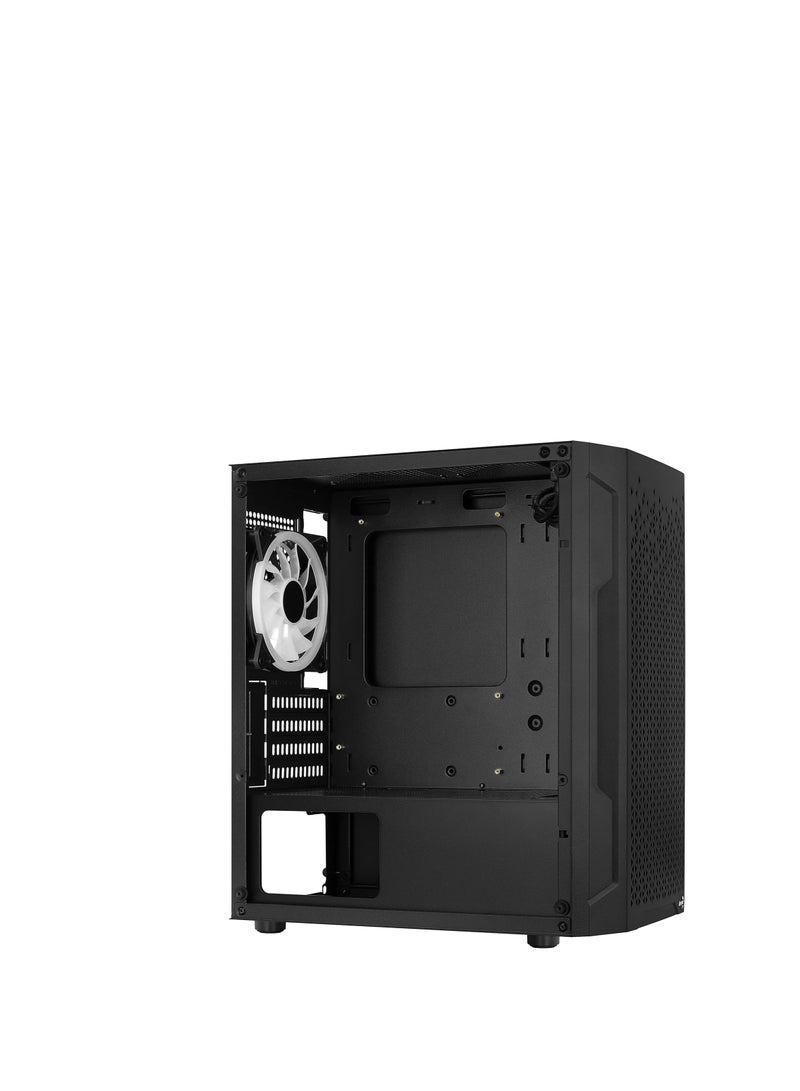 Aerocool Trinity Mini G-BK-v3 Tower Case - Black - Image 4