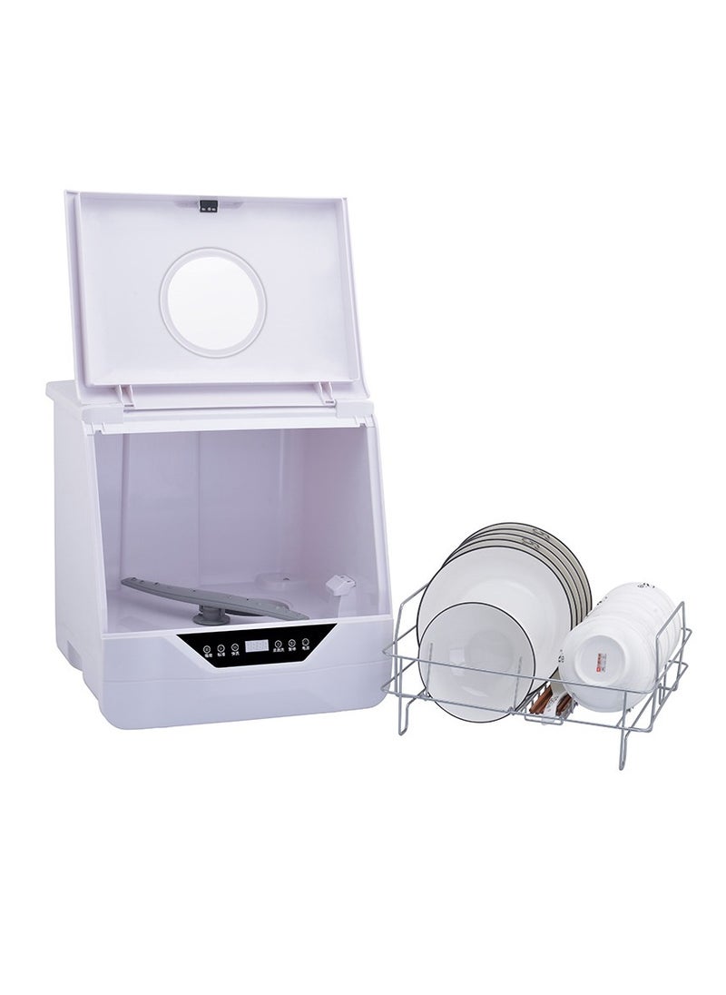 ET-LIFE Countertop Dishwasher, Installation-Free Automatic Dishwasher, 4 Programs, High Temp Disinfection and Hot Air Drying for 4-6 People  - Image 1