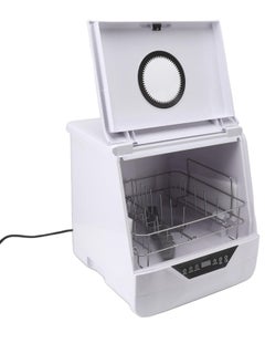 ET-LIFE Countertop Dishwasher, Installation-Free Automatic Dishwasher, 4 Programs, High Temp Disinfection and Hot Air Drying for 4-6 People  - Image 2