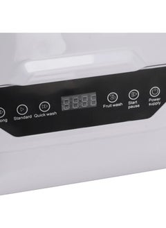 ET-LIFE Countertop Dishwasher, Installation-Free Automatic Dishwasher, 4 Programs, High Temp Disinfection and Hot Air Drying for 4-6 People  - Image 3