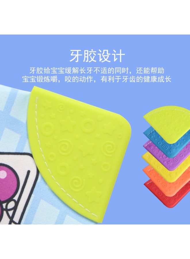 Coolplay Baby Three-dimensional Cloth Book With Teether Ringing Paper Toy Children's Educational Early Education 0-3 Years Old Learning Cognition - Image 2