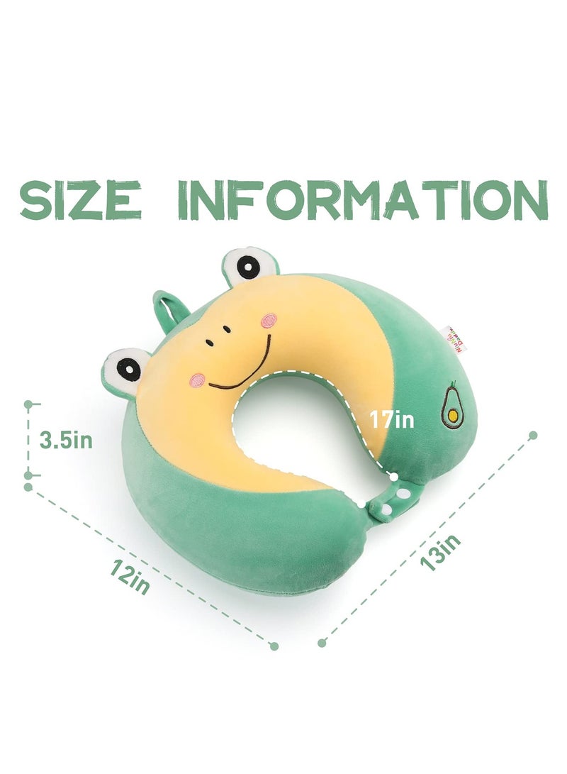 Zikra Travel Neck Pillow, Memory Foam Neck Pillow Provides Dual Support for Neck and Chin in Any Sleeping Position in Airplane, Car, and Home, Comfortable Travel Pillow, Airplane Travel Accessories - Image 4