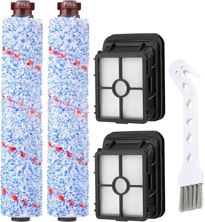 JORAIR Brush Filter Replacement for Bissell CrossWave Floor and Area Rug Cleaner 3888A 2306A 1785 Serie 2 Multi Surface Brush 1868  2 Filter 1866 Compare to Part 160868316086831608684 