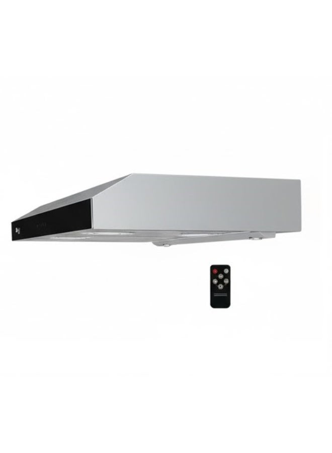 Purity Kitchen Cooker Hood, 90 cm Wall-Mount, 450 m³/h Suction Power, 3-Speed Flat Design, LED Lighting & Remote Control, Black ( PTSLIM PLUS X 90 ) - Image 4