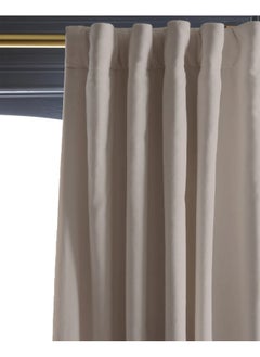 نجيب سليم ستائر مخملية قماش ناعم قطعة واحدة  - Image 3