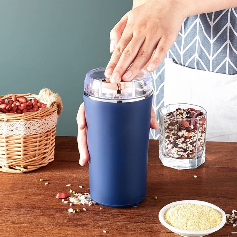 MSA MSA Mini Grinder Stainless Steel Herbs Spices Nuts Grain Grinder Seasoning Spices Mill Powder Machine Kitchen Tool Accessories Pack of 1Multicolor  - Image 5
