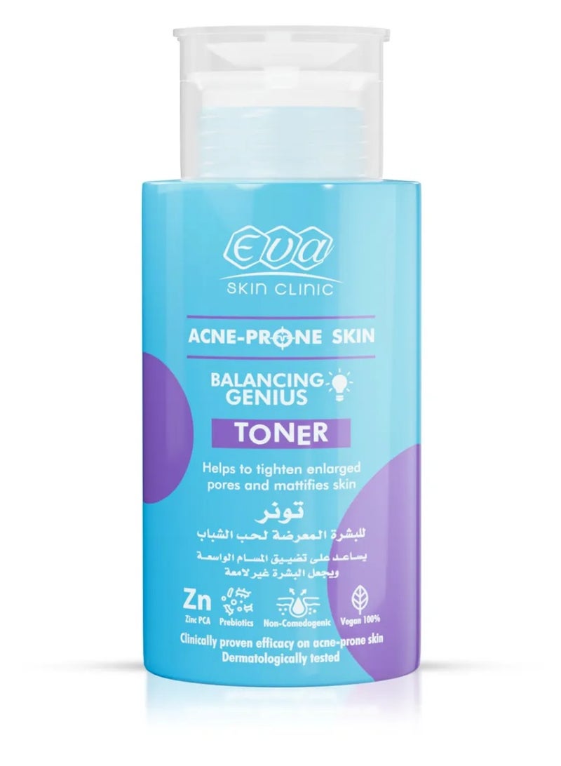Eva Skin Clinic Acne-Prone Skin Toner 200 Ml - packaging may vary