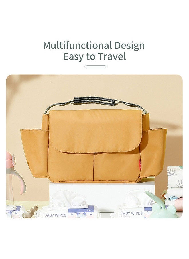 NIBEMINENT Multi-functional Diaper Bag Water-proof Baby Backpack with Internal Compartment Design Lightweight And Portable  - Image 3
