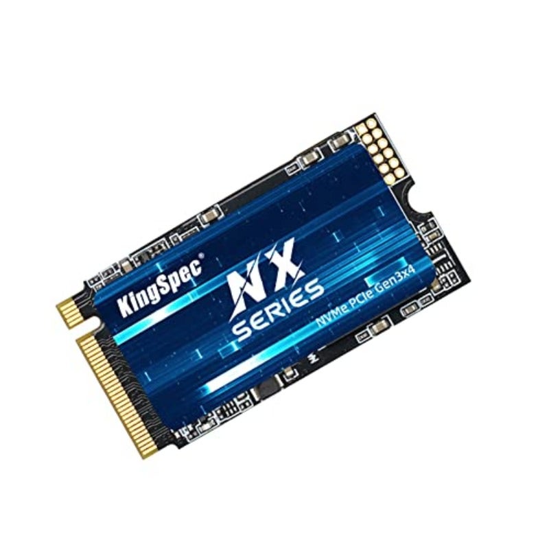KingSpec NXM-2242 256GB SSD 2242 M.2 NVMe SSD M2 SSD PCIe 3.0 Gen3x4 - Up to 3500 MB s Read Speed PCIe 3.0 SSD with 3D NAND Flash Compatible with PC Laptop Desktop - Image 1