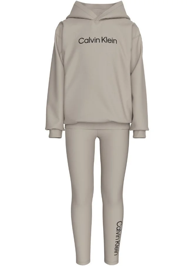 Calvin Klein Jeans Kids Logo Hoodie & Leggings Set