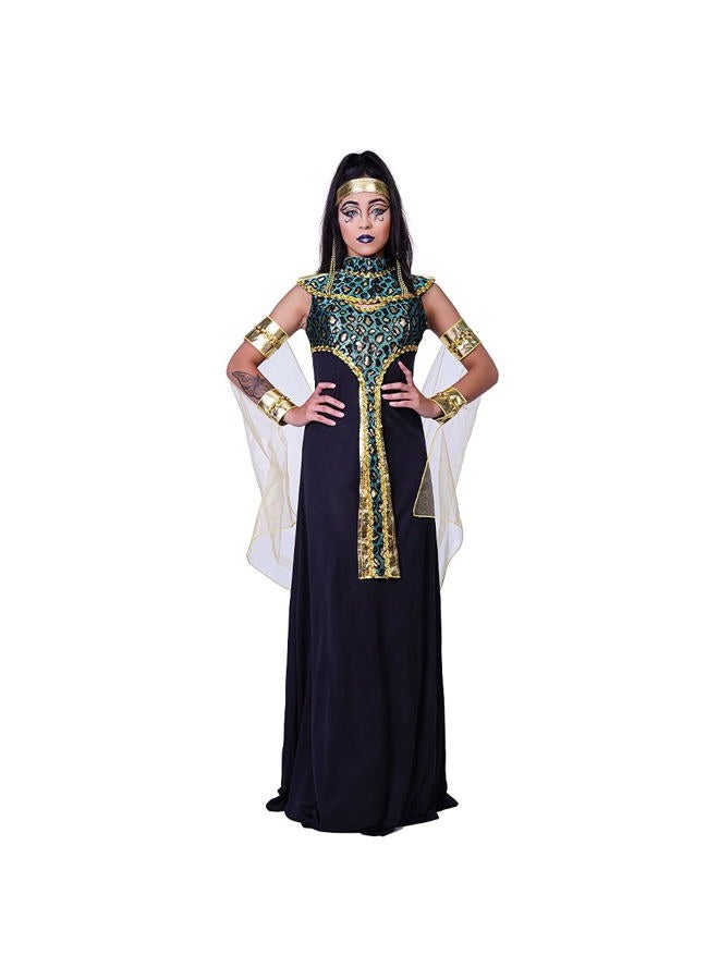 DSplay Egyptian Costume Women Fancy Dress Adult Egyptian Queen Clothing - Image 3