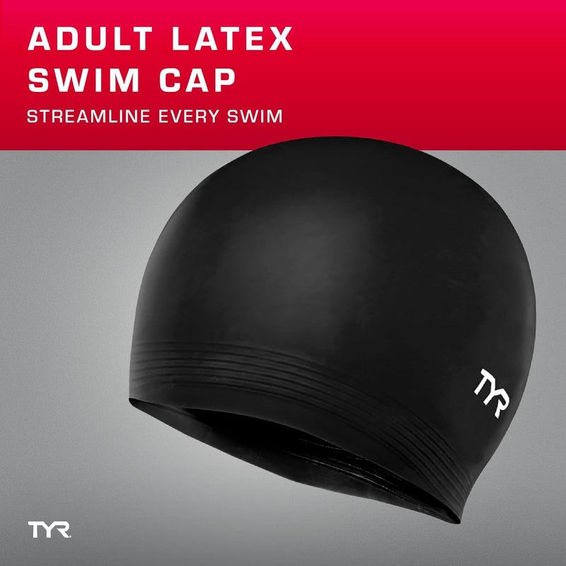 TYR TYR mens all-season Swim cap - Image 2
