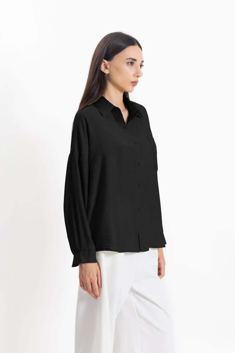 SHAPES LINEN BLEND COMFORT SHIRT