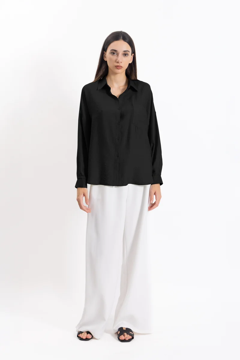 SHAPES LINEN BLEND COMFORT SHIRT