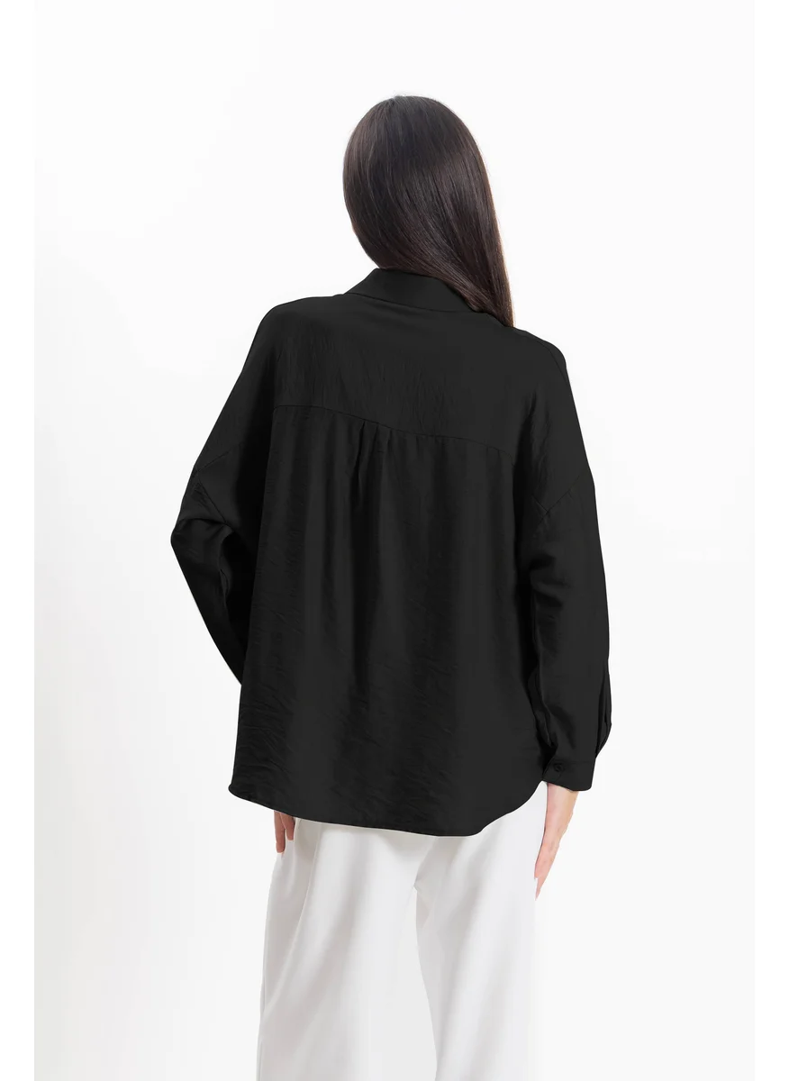 SHAPES LINEN BLEND COMFORT SHIRT