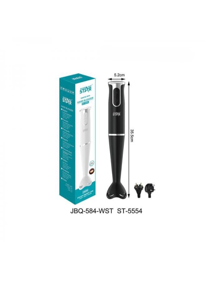 ويننج ستار خلاط يدوي كهربائيSt-5554أسود - Image 3