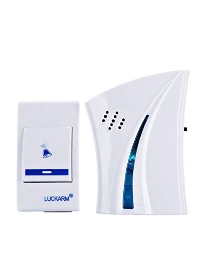 Luckarm Intelligent Wireless Remote Control Doorbell with Thirty-six ringtone choose  - Image 1