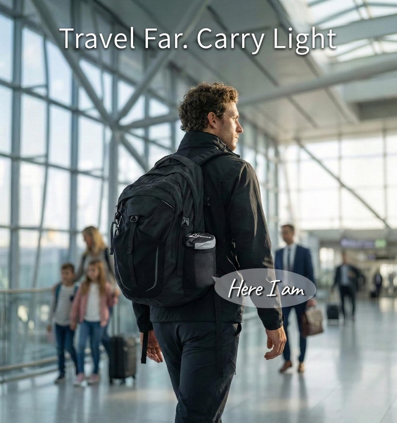 Litume Travel Blanket Lightweight and Breathable, 67 x 48 in Soft Airplane Flight Blanket for Travelers, Foldable Camping Sheet with Stuff Sack for Train, Camp, backapcking, office, home(Creamy Brown) - Image 4