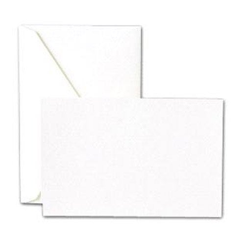Crane Co Crane & Co. Pearl White Correspondence Cards & Envelopes (CC3111) - Image 3