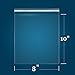 iMailer 1000 Pack 8 x 10 Self Sealing Cellophane Bags Clear Cello Resealable Plastic Poly Bags for Art Prints Packaging Photo Jewelry - Image 4