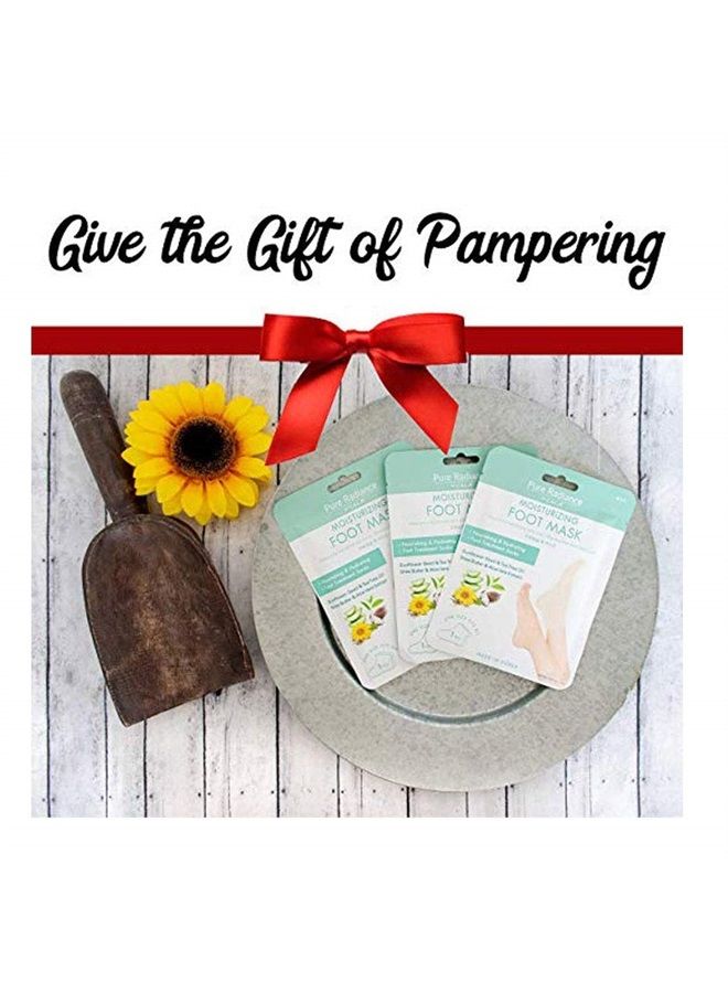CALA Pure Radiance by CALA Moisturizing Foot Masks 3 Pairs. - Image 5