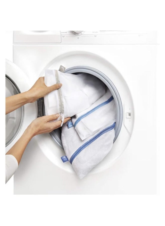 ريان أكياس غسيل شبكية بريميوم من Rayen – 3 قطع | سحاب مقوّى | تحمي الملابس الحساسة من التلف | خامة أوروبية عالية الجودة - Image 2